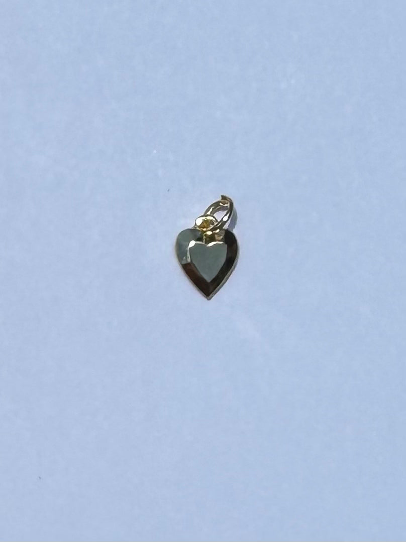 Big Heart Charm - Gold