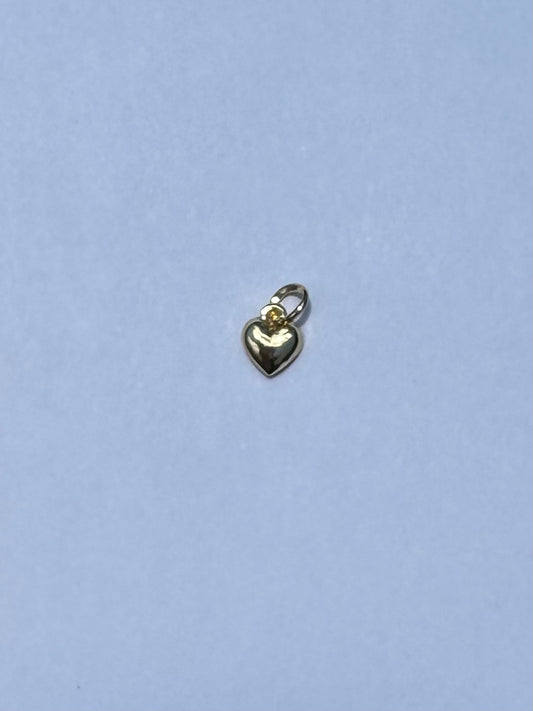 Gold Heart Charm