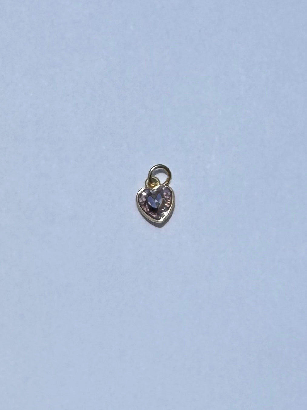 Light Pink Heart Pendant