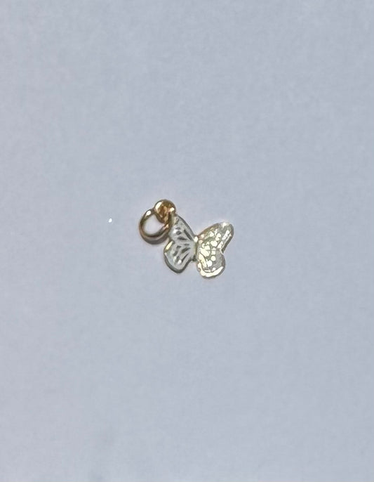 White Butterfly Charm